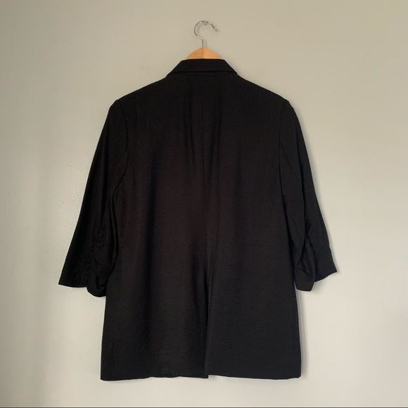 Lauren Conrad Modern Style Black Blazer Jacket - Picture 7 of 15